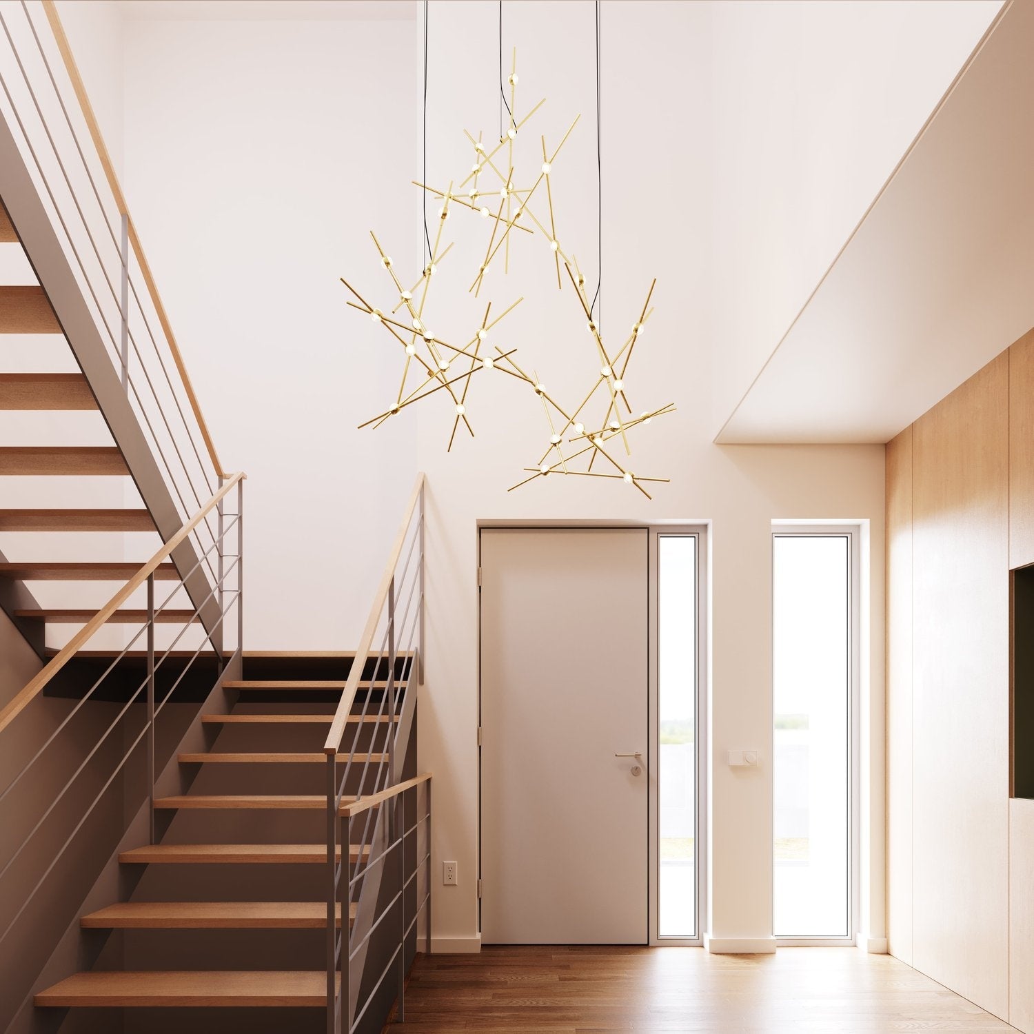 SONNEMAN, CONSTELLATION AQUILA MINOR, CHANDELIER LIGHT