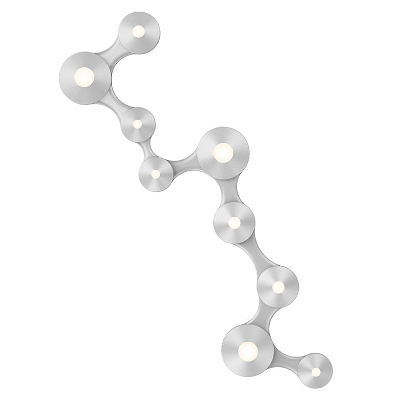 SONNEMAN, CORAL SURFACE 3-LUMINAIRE LED SURFACE MOUNT, SEMI FLUSH MOUNT LIGHT