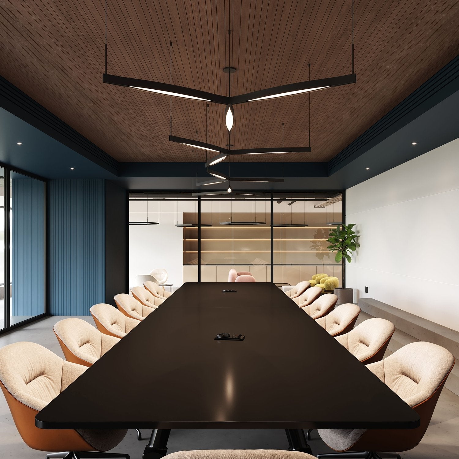 SONNEMAN, OLA TRI-STAR LED PENDANT, PENDANT LIGHT