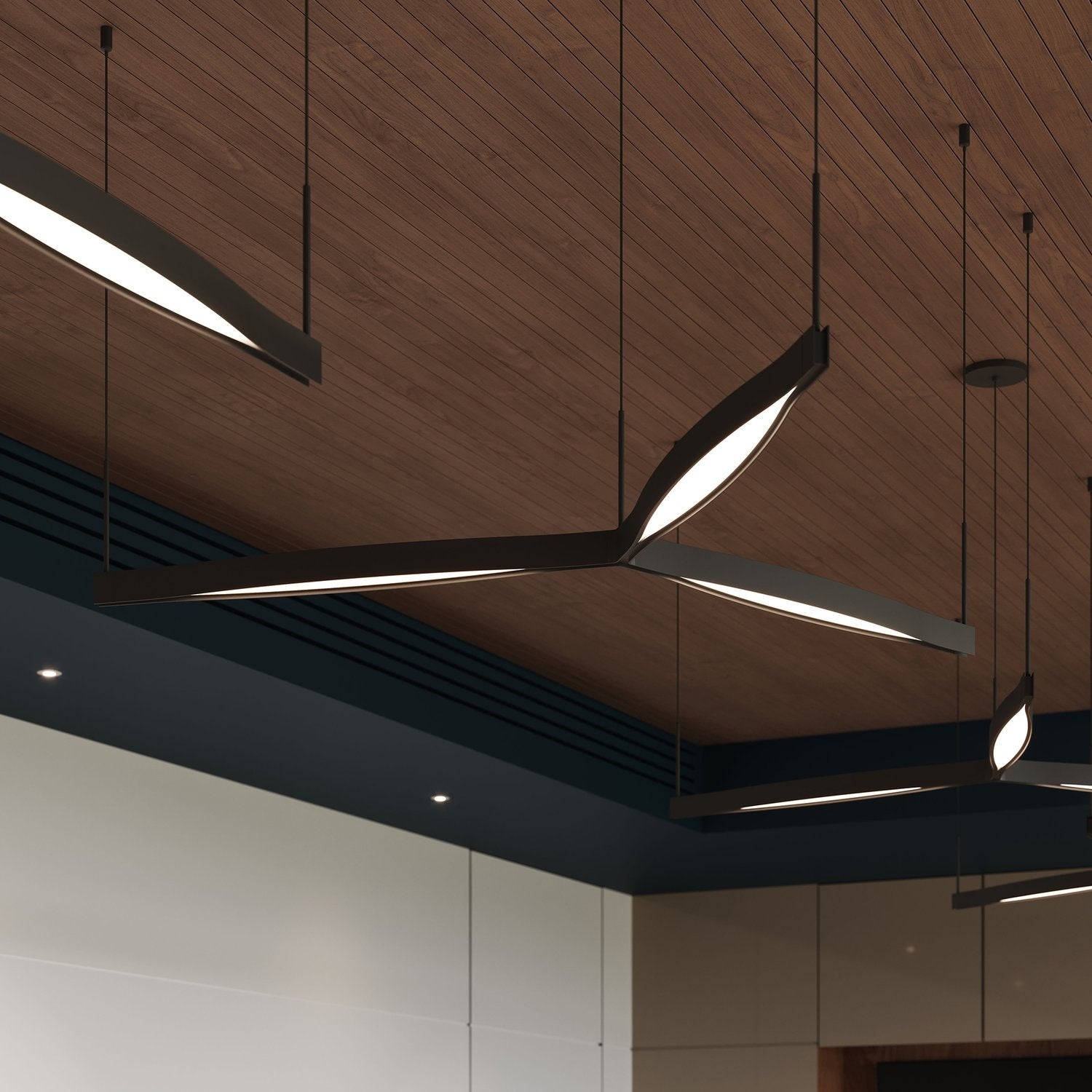 SONNEMAN, OLA TRI-STAR LED PENDANT, PENDANT LIGHT
