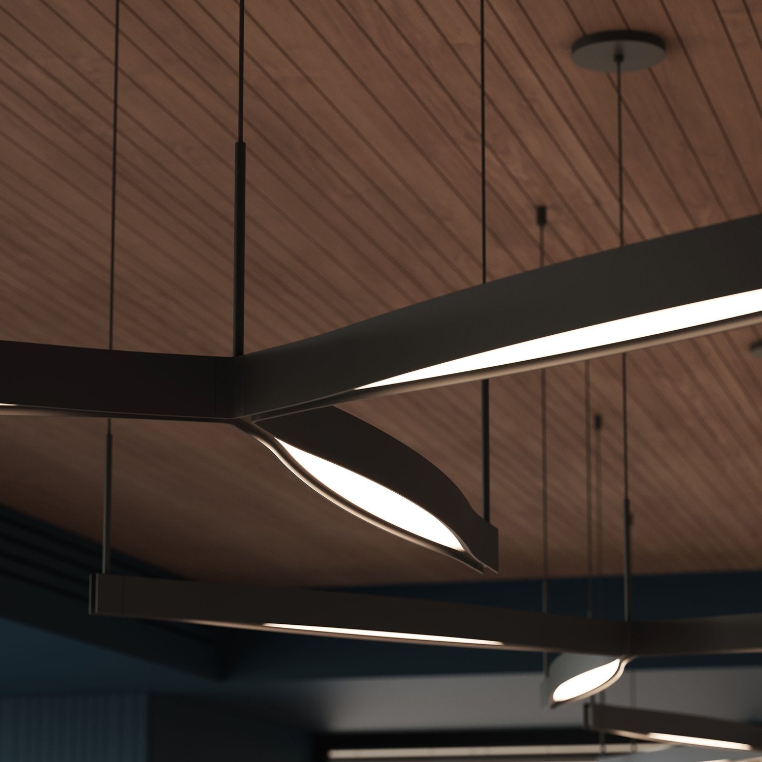 SONNEMAN, OLA TRI-STAR LED PENDANT, PENDANT LIGHT