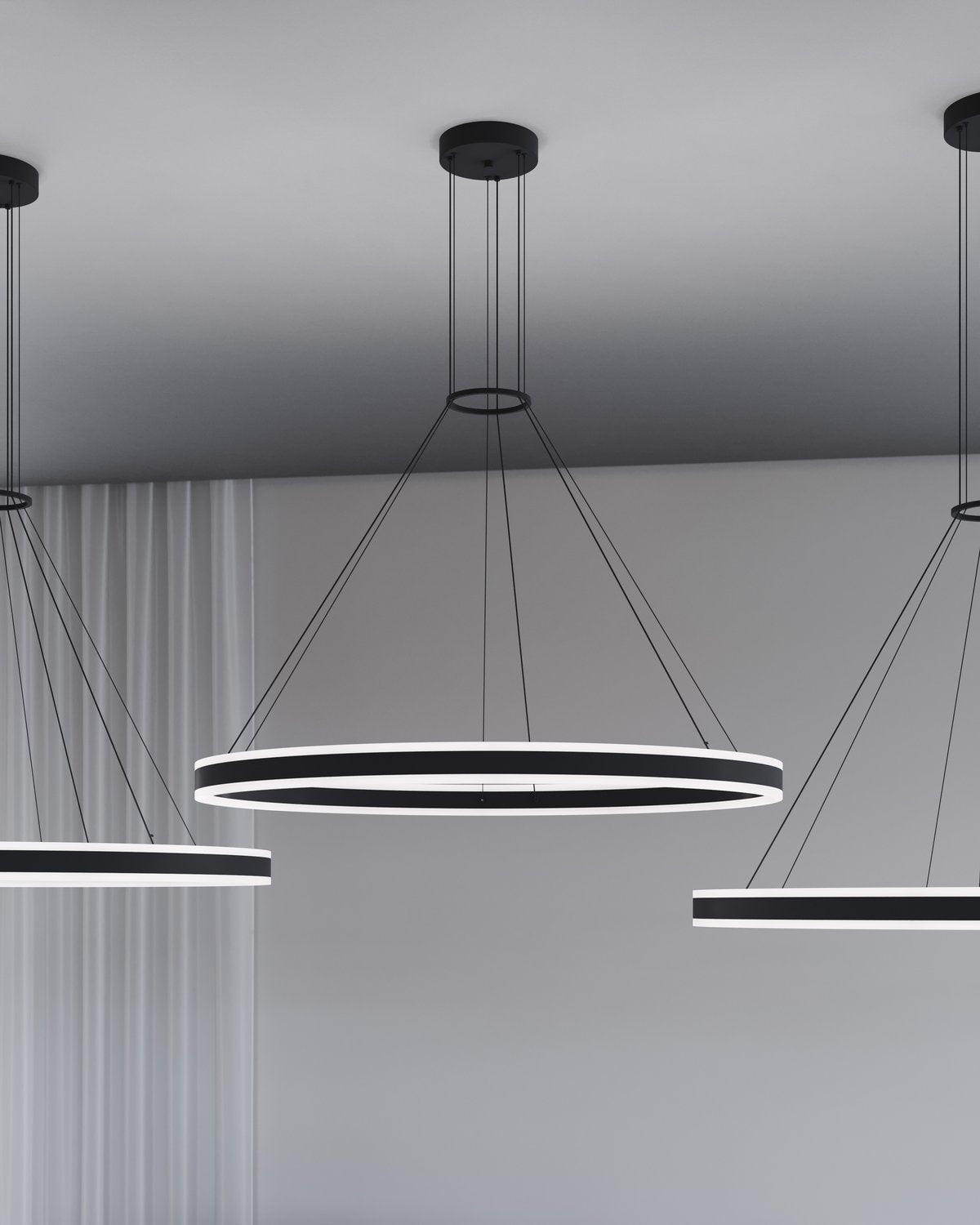 SONNEMAN, DOUBLE CORONA LED RING PENDANT, PENDANT LIGHT