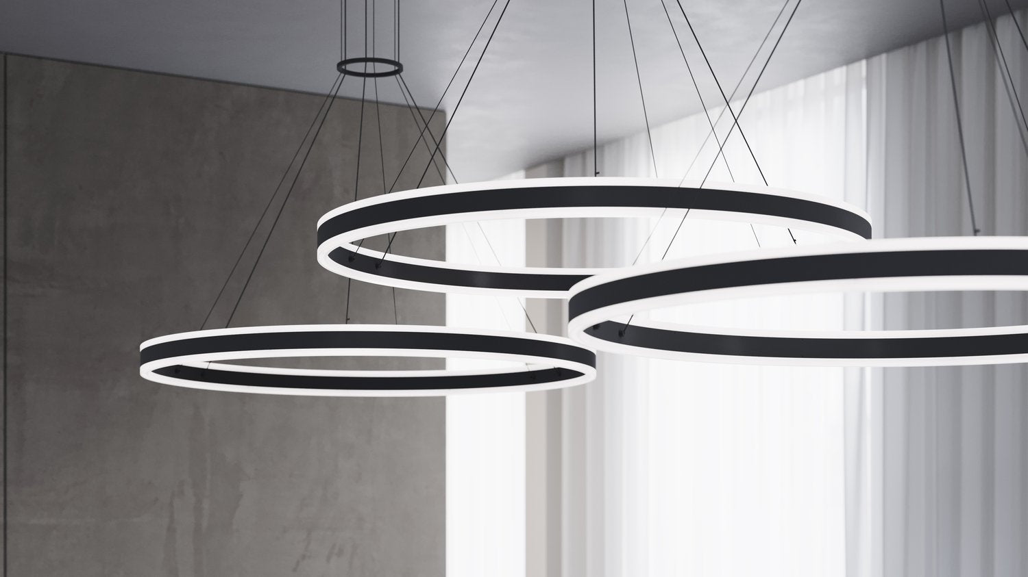 SONNEMAN, DOUBLE CORONA LED RING PENDANT, PENDANT LIGHT