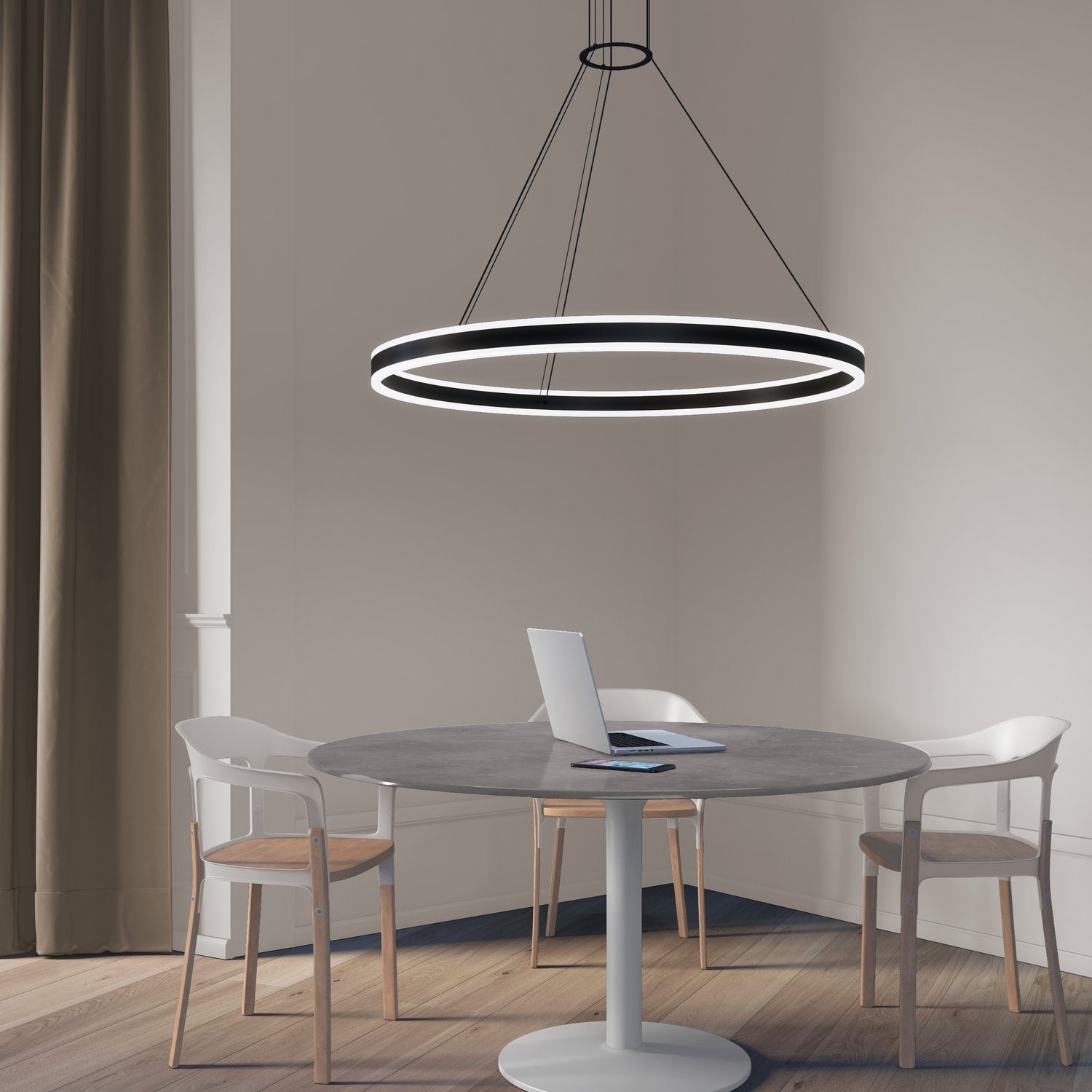 SONNEMAN, DOUBLE CORONA LED RING PENDANT, PENDANT LIGHT