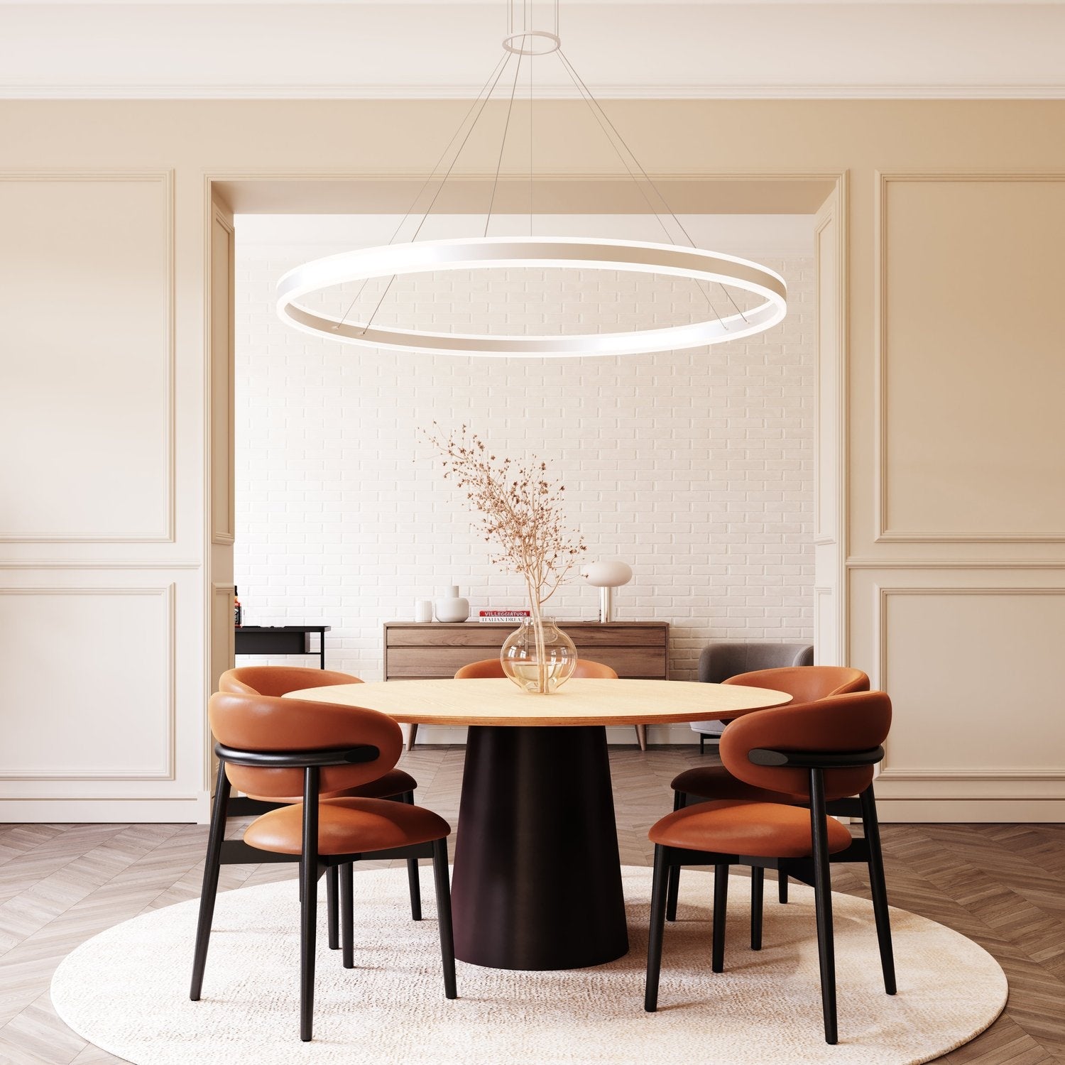 SONNEMAN, DOUBLE CORONA LED RING PENDANT, PENDANT LIGHT