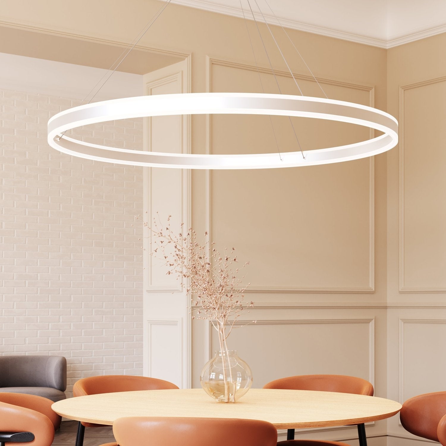 SONNEMAN, DOUBLE CORONA LED RING PENDANT, PENDANT LIGHT