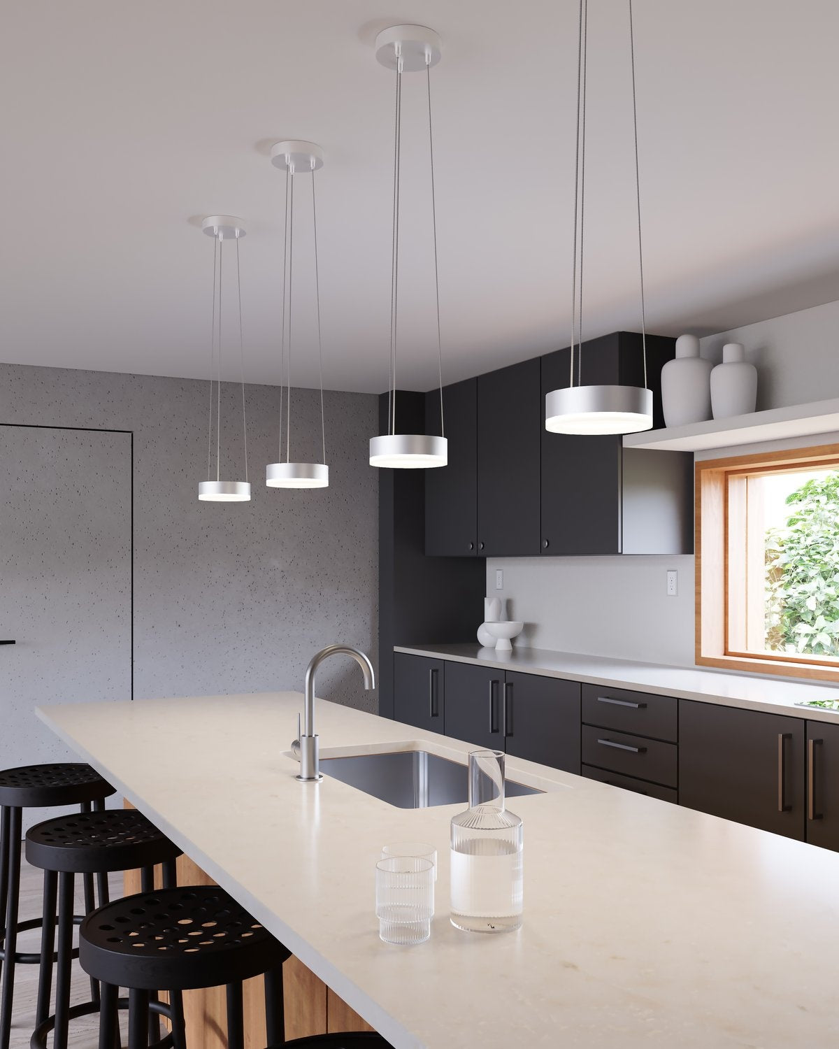 SONNEMAN, CORONA LED RING PENDANT, PENDANT LIGHT