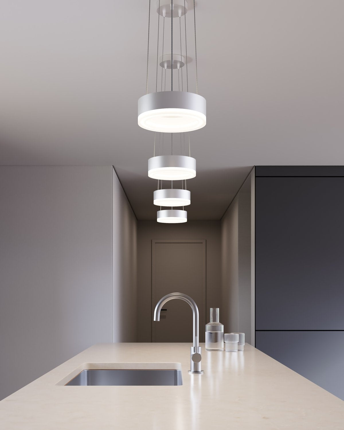 SONNEMAN, CORONA LED RING PENDANT, PENDANT LIGHT