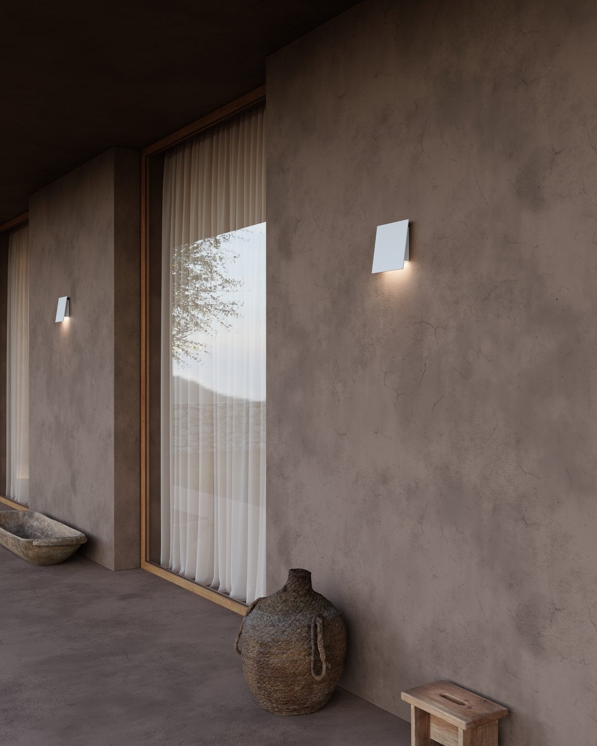 SONNEMAN, ANGLED PLANE DOWNLIGHT LED SCONCE, WALL SCONCES