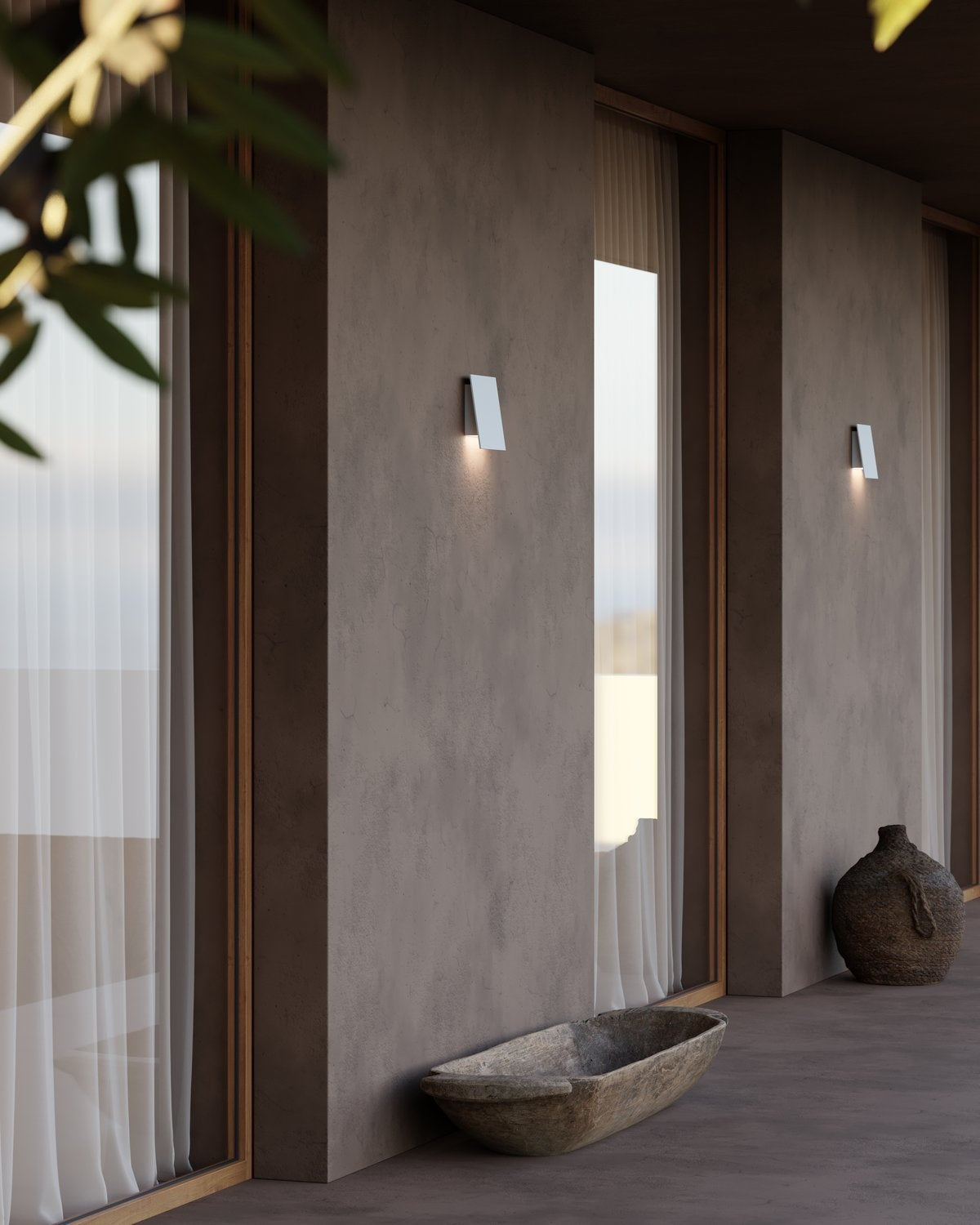 SONNEMAN, ANGLED PLANE DOWNLIGHT LED SCONCE, WALL SCONCES