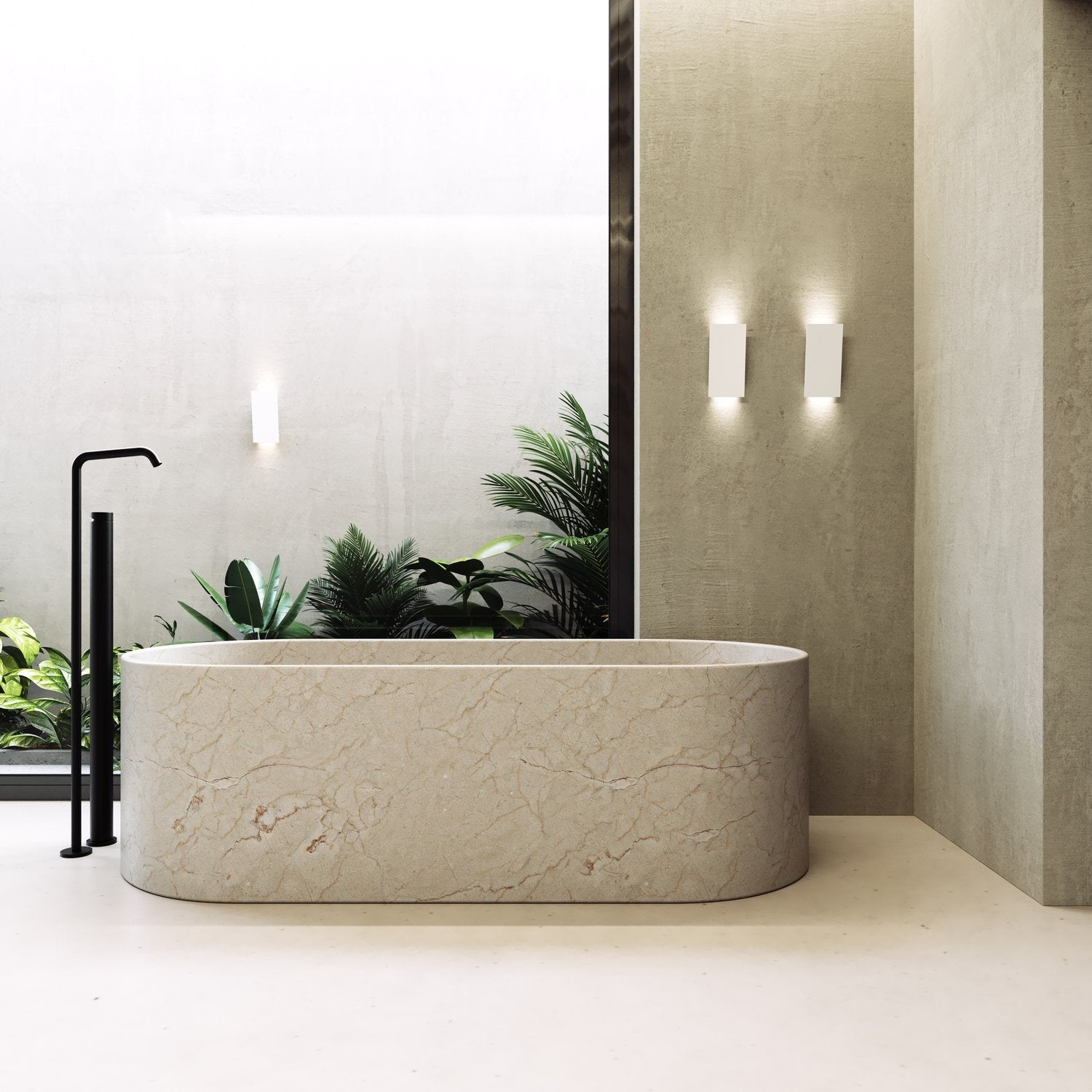 SONNEMAN, ANGLED PLANE NARROW LED SCONCE, WALL SCONCES