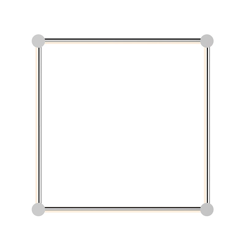 SONNEMAN, PUROLINEAR 360 SQUARE LED WALL BAR, VANITY LIGHT