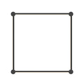 SONNEMAN, PUROLINEAR 360 SQUARE LED WALL BAR, VANITY LIGHT