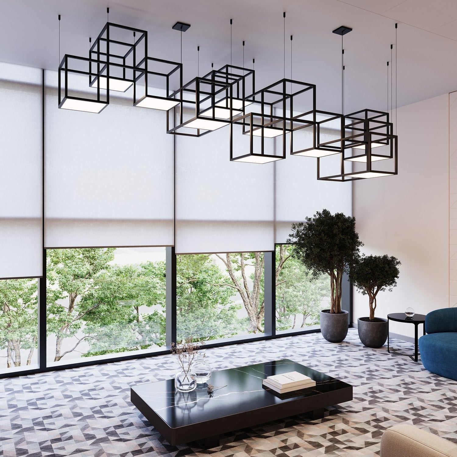 SONNEMAN, CUBIX LED PENDANT, PENDANT LIGHT