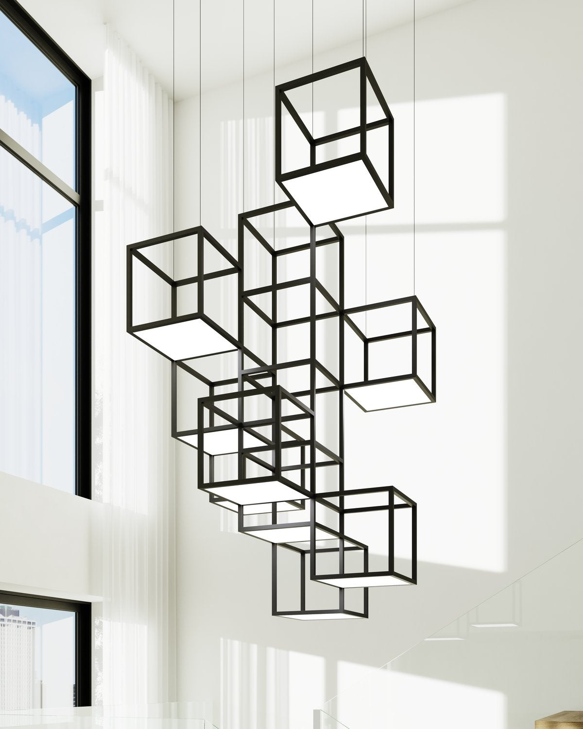 SONNEMAN, CUBIX LED PENDANT, PENDANT LIGHT
