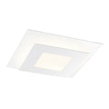 SONNEMAN, OFFSET SQUARE LED SURFACE MOUNT, SEMI FLUSH MOUNT LIGHT