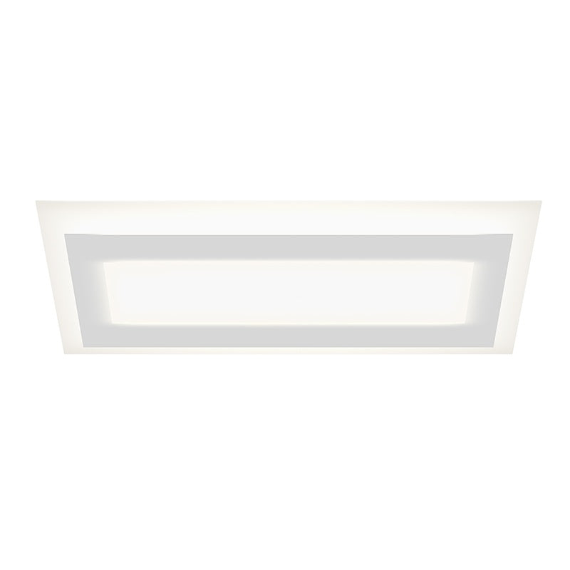SONNEMAN, OFFSET RECTANGLE LED SURFACE MOUNT, SEMI FLUSH MOUNT LIGHT