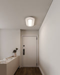 SONNEMAN, OFFSET RACETRACK LED SURFACE MOUNT, SEMI FLUSH MOUNT LIGHT