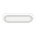 SONNEMAN, OFFSET RACETRACK LED SURFACE MOUNT, SEMI FLUSH MOUNT LIGHT