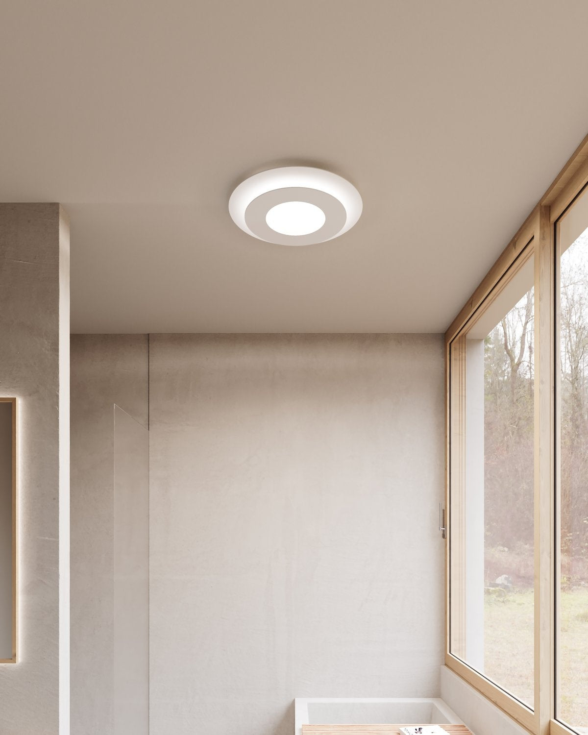 SONNEMAN, OFFSET LED SURFACE MOUNT, SEMI FLUSH MOUNT LIGHT