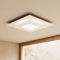 SONNEMAN, OFFSET SQUARE LED SURFACE MOUNT, SEMI FLUSH MOUNT LIGHT