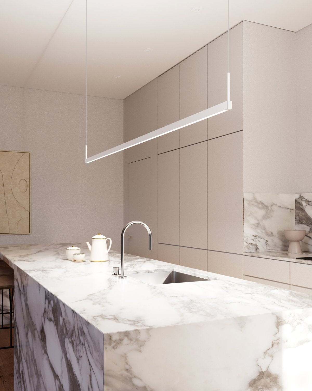 SONNEMAN, THIN-LINE TWO-SIDED LED PENDANT, PENDANT LIGHT