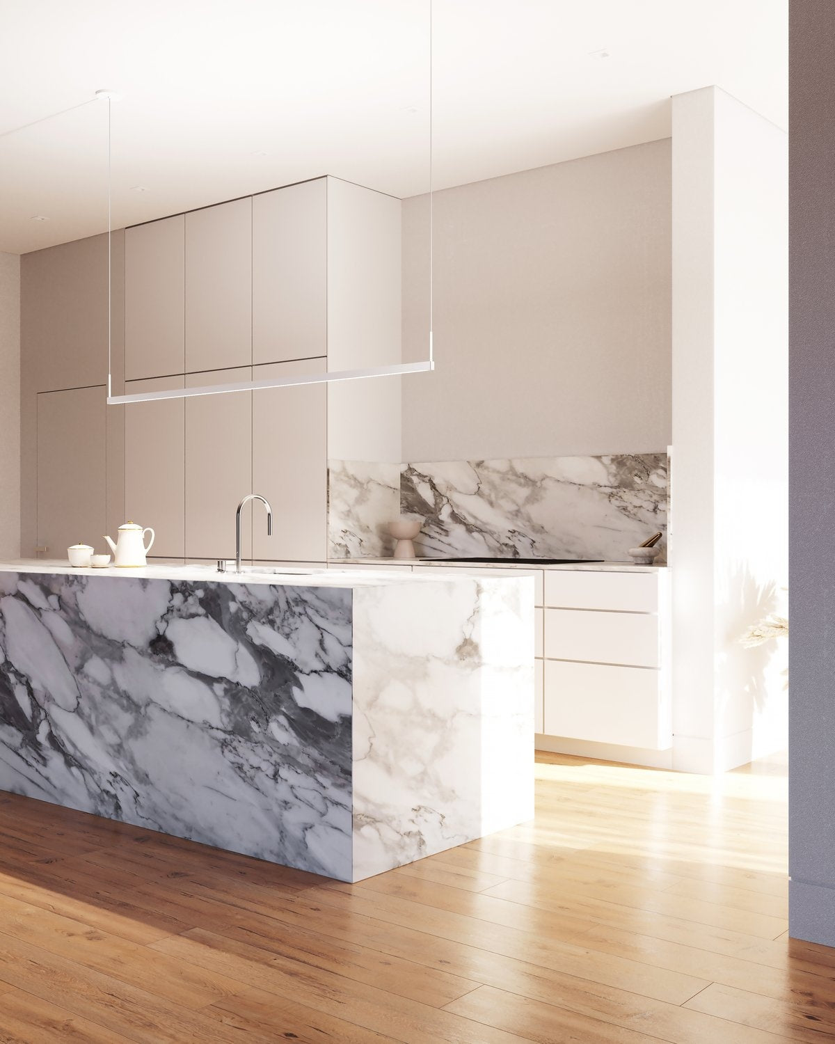 SONNEMAN, THIN-LINE TWO-SIDED LED PENDANT, PENDANT LIGHT