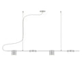 SONNEMAN, COUNTERPOINT LED LINEAR PENDANT, PENDANT LIGHT