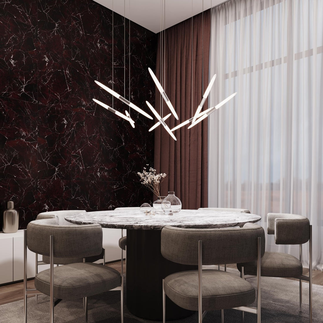 SONNEMAN, BALLET SPREADER LED PENDANT, PENDANT LIGHT