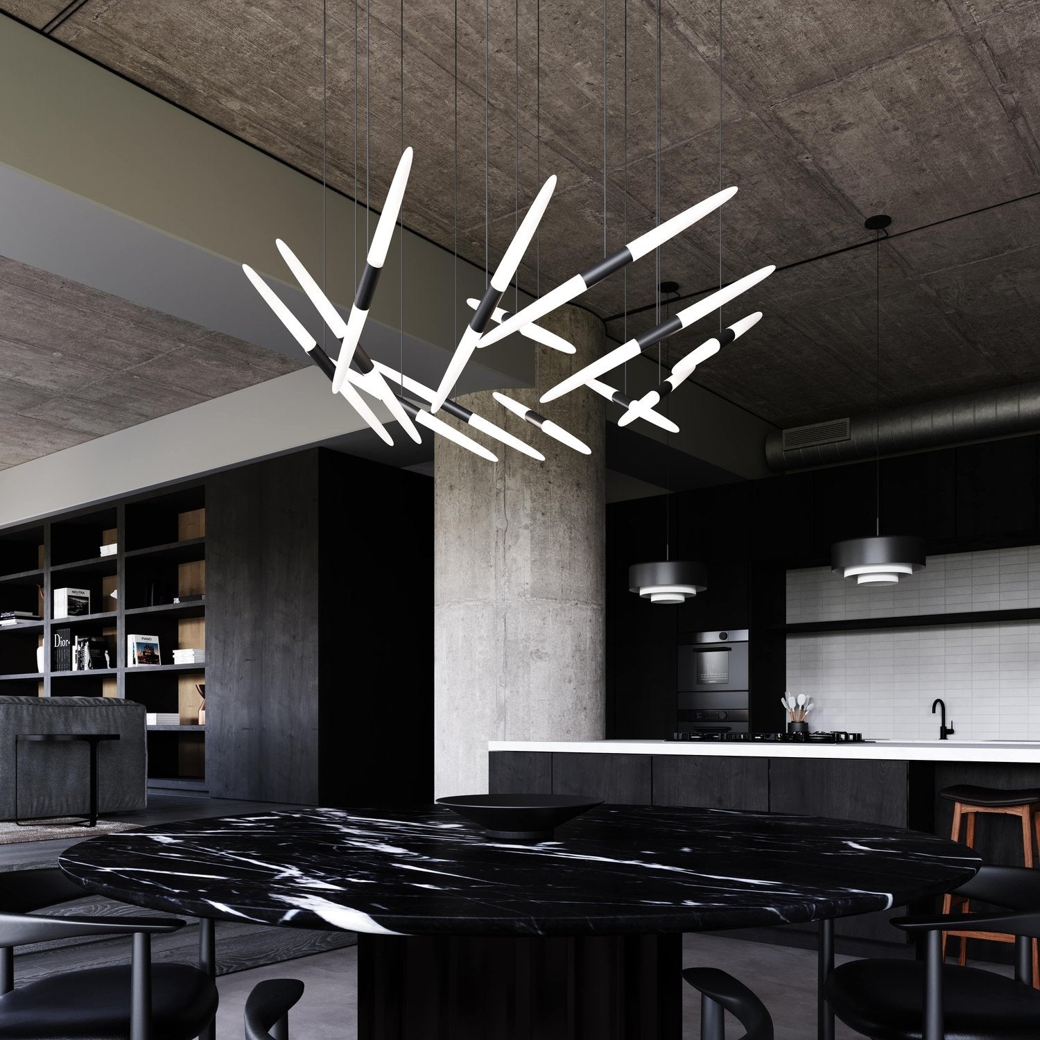 SONNEMAN, BALLET SWAG LED PENDANT, PENDANT LIGHT