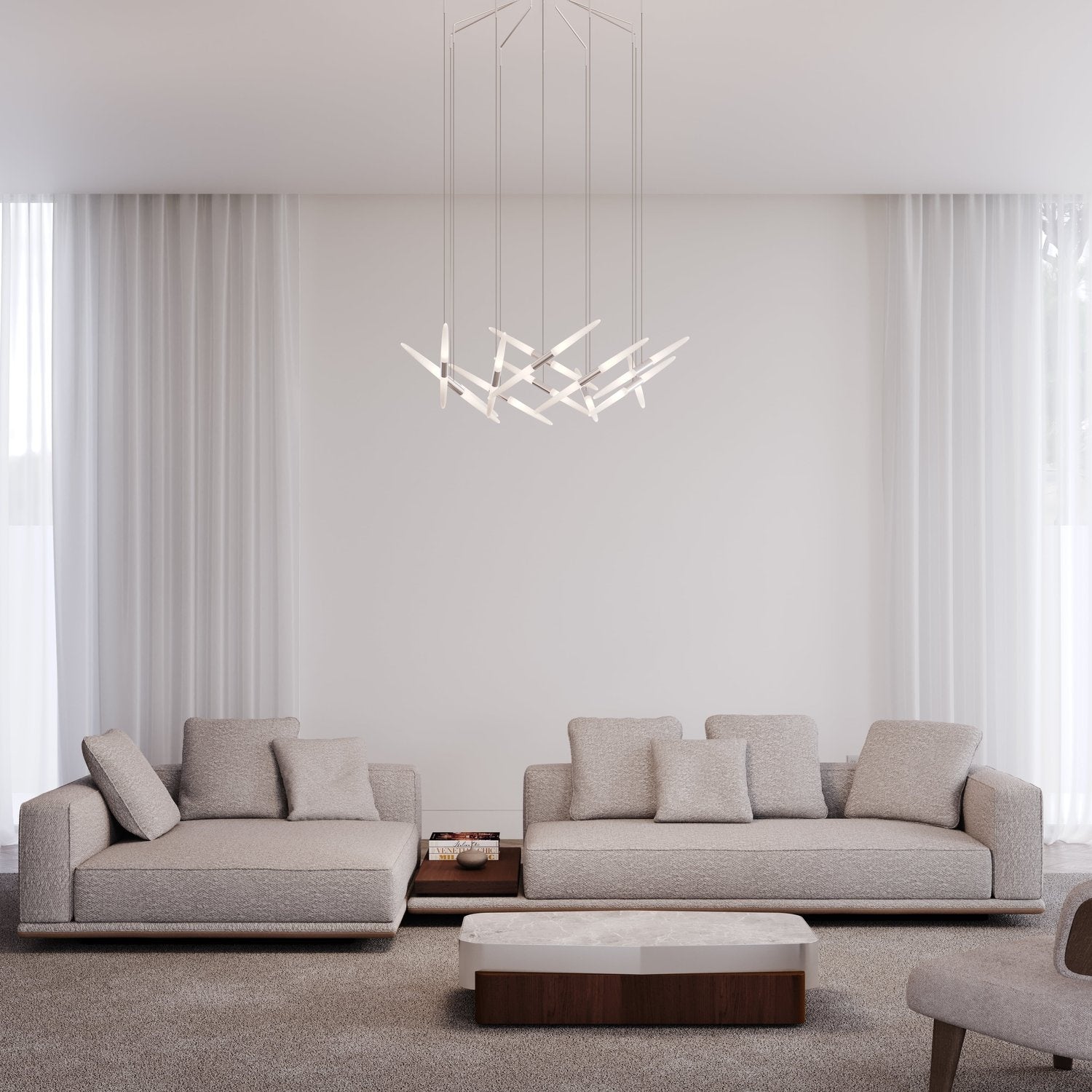 SONNEMAN, BALLET SPREADER LED PENDANT, PENDANT LIGHT
