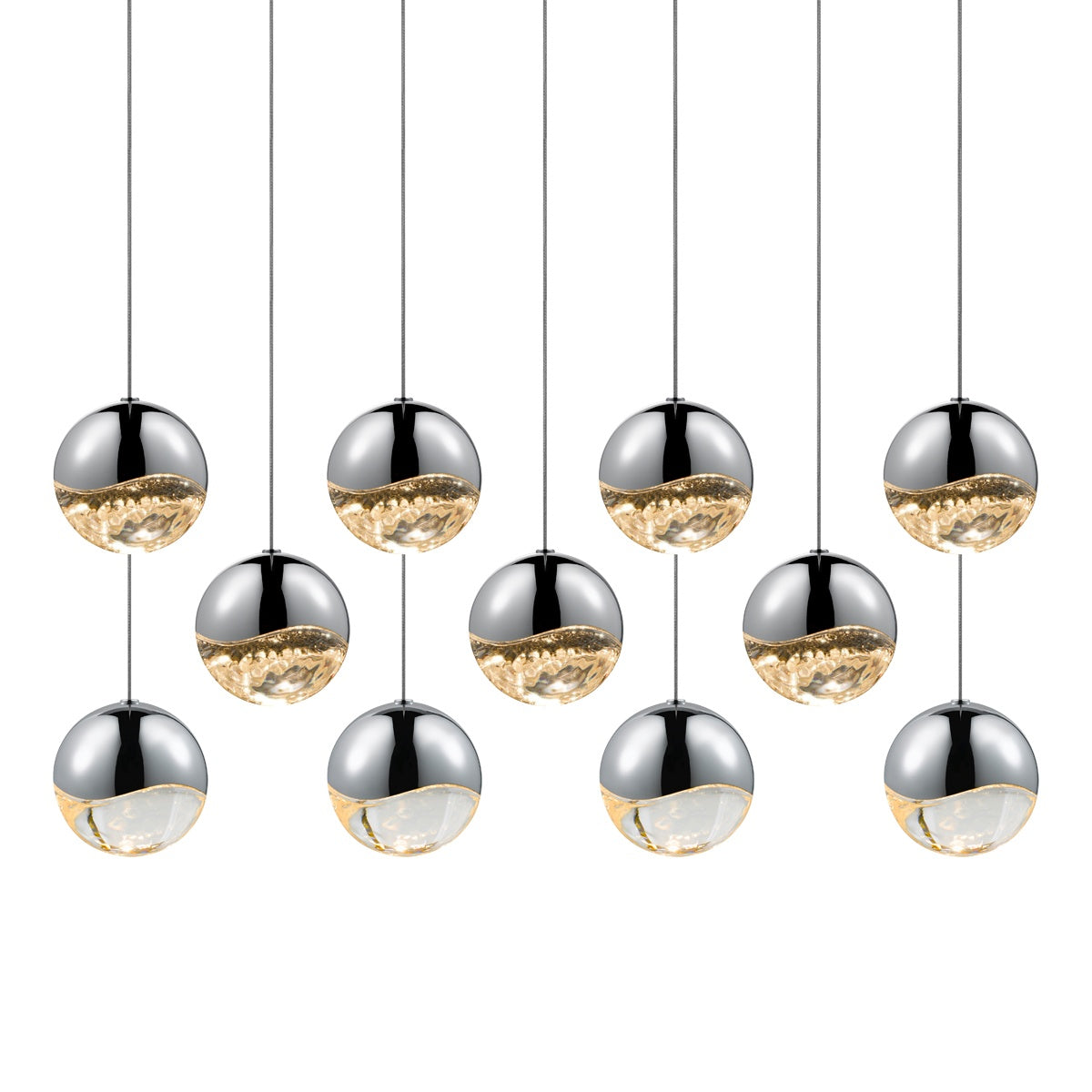 SONNEMAN, GRAPES RECTANGLE LED PENDANT, PENDANT LIGHT