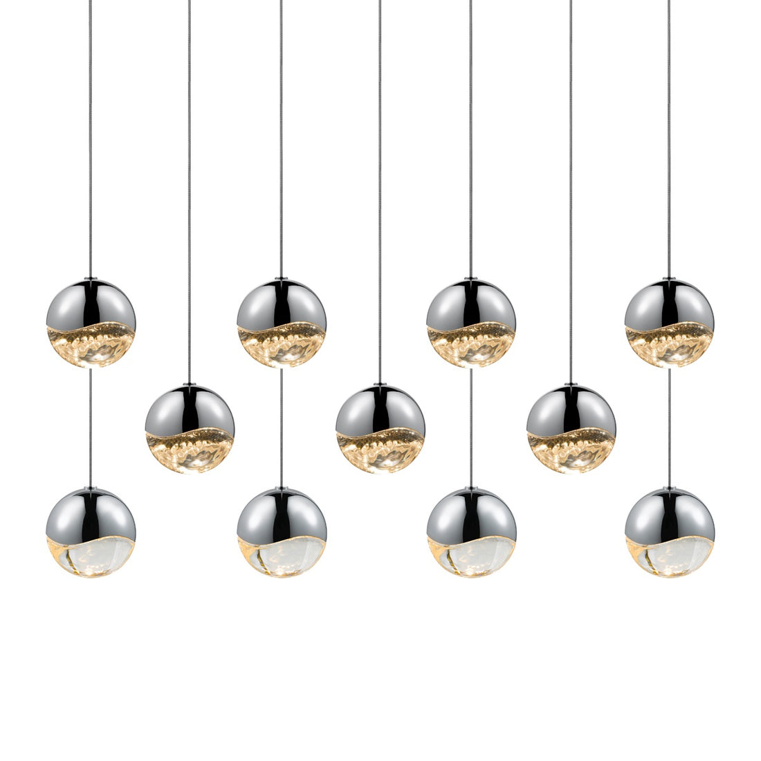 SONNEMAN, GRAPES RECTANGLE PENDANT, PENDANT LIGHT