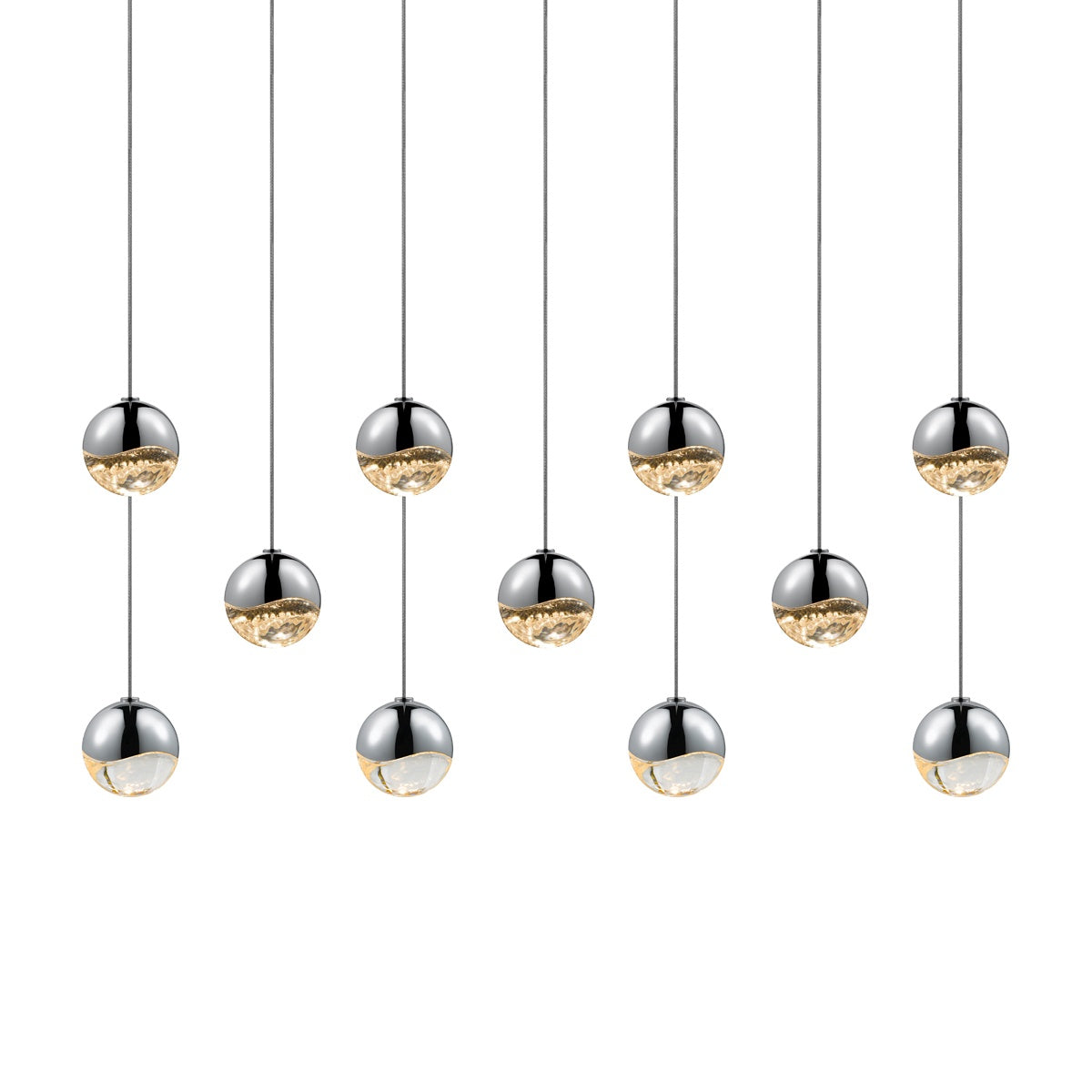 SONNEMAN, GRAPES RECTANGLE LED PENDANT, PENDANT LIGHT