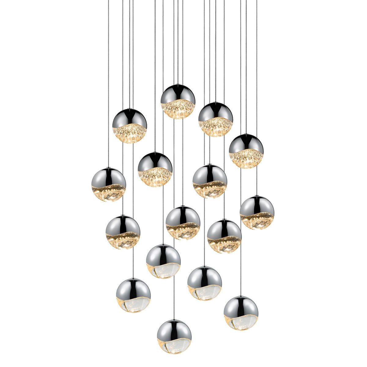 SONNEMAN, GRAPES SQUARE LED PENDANT, PENDANT LIGHT