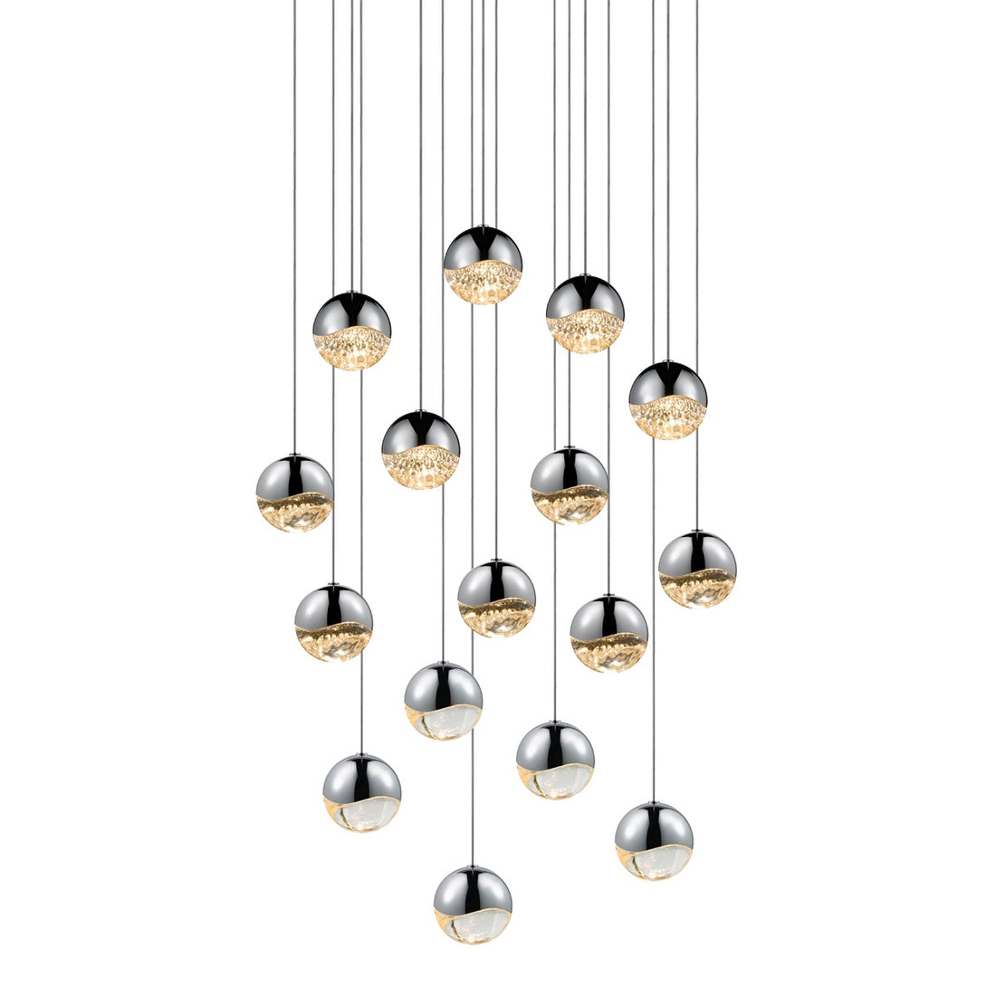 SONNEMAN, GRAPES SQUARE LED PENDANT, PENDANT LIGHT