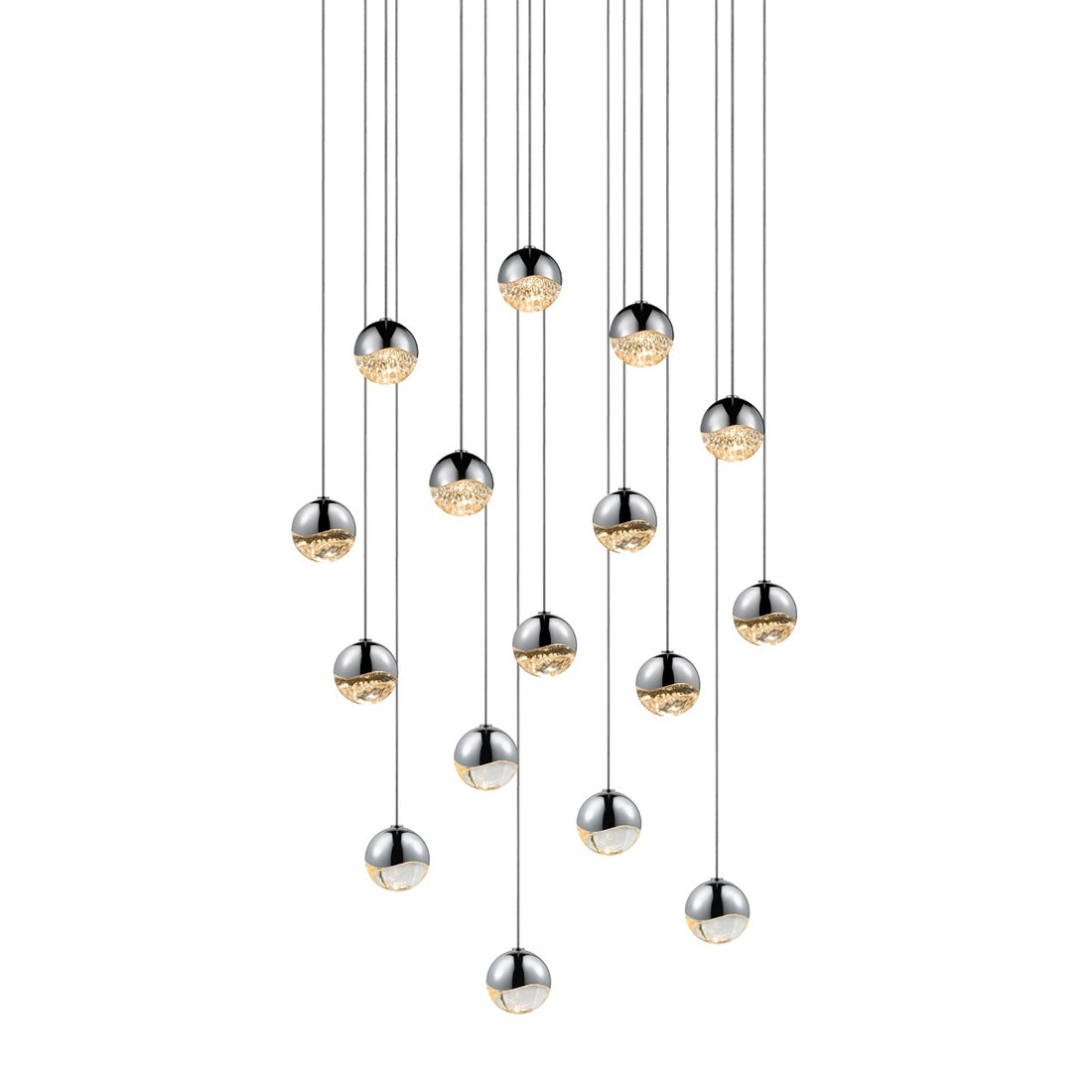 SONNEMAN, GRAPES SQUARE LED PENDANT, PENDANT LIGHT