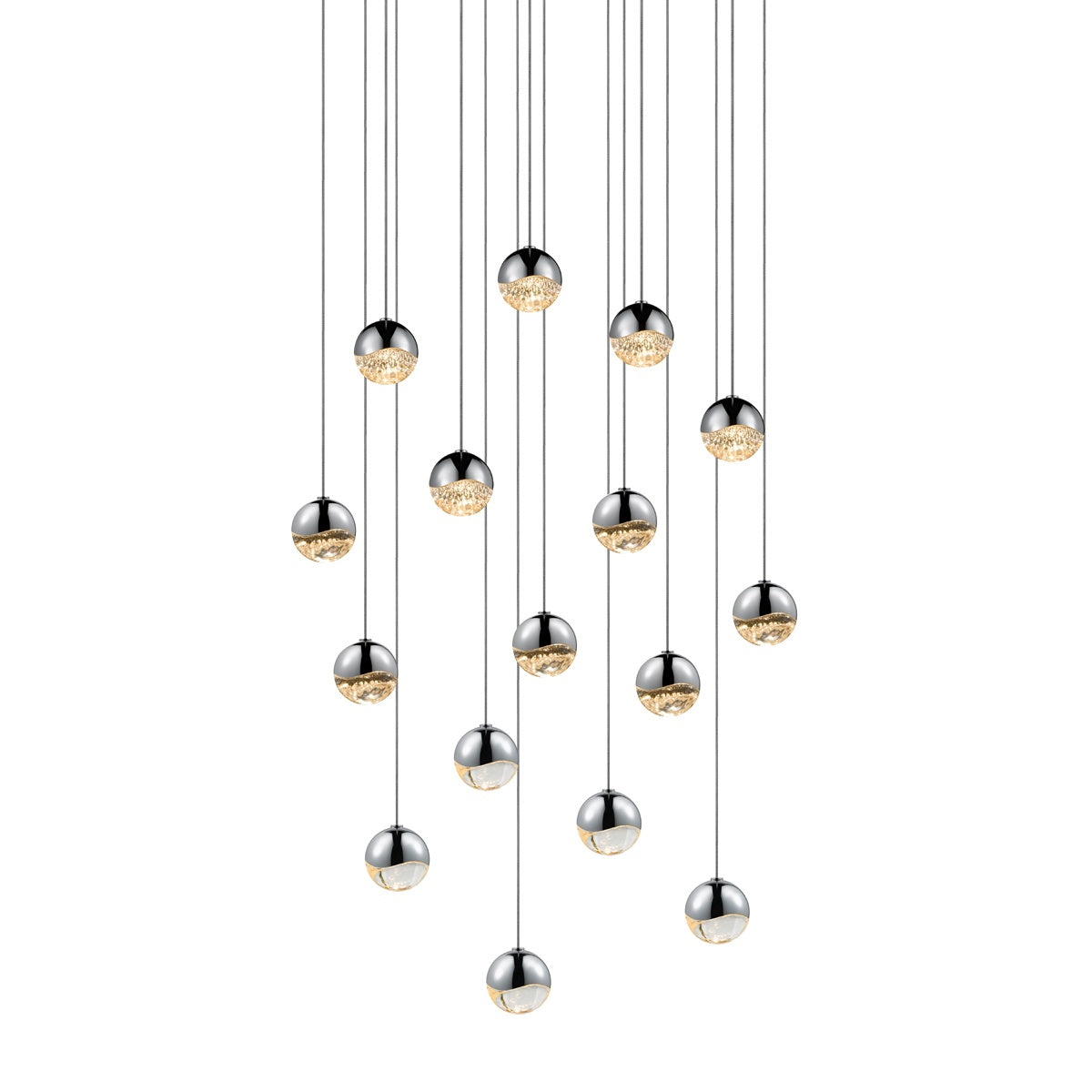 SONNEMAN, GRAPES SQUARE LED PENDANT, PENDANT LIGHT