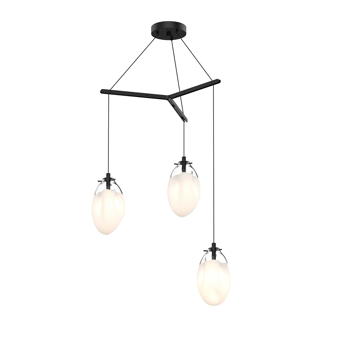 SONNEMAN, LIQUID TRI-SPREADER LED PENDANT, PENDANT LIGHT