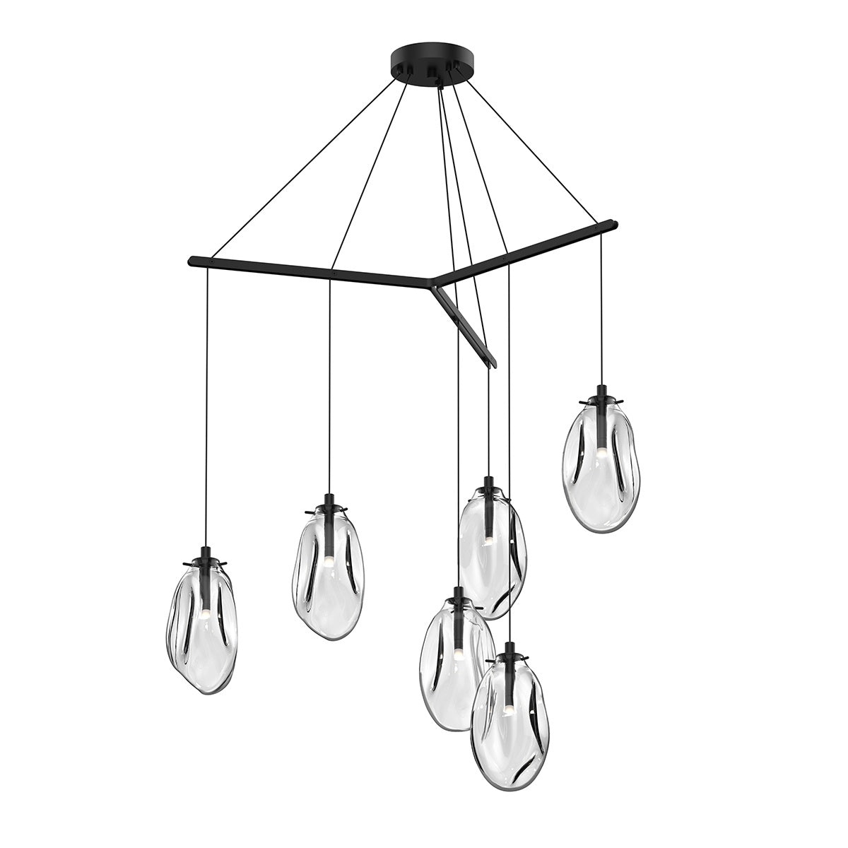 SONNEMAN, LIQUID TRI-SPREADER LED PENDANT, PENDANT LIGHT