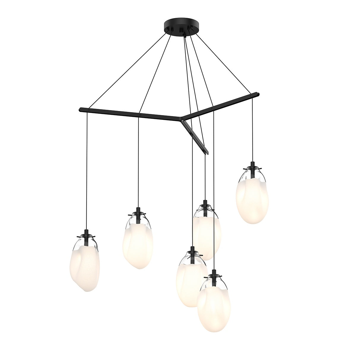 SONNEMAN, LIQUID TRI-SPREADER LED PENDANT, PENDANT LIGHT