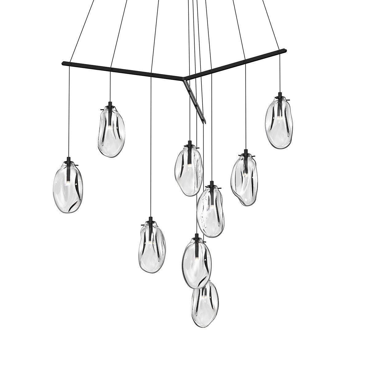 SONNEMAN, LIQUID TRI-SPREADER LED PENDANT, PENDANT LIGHT