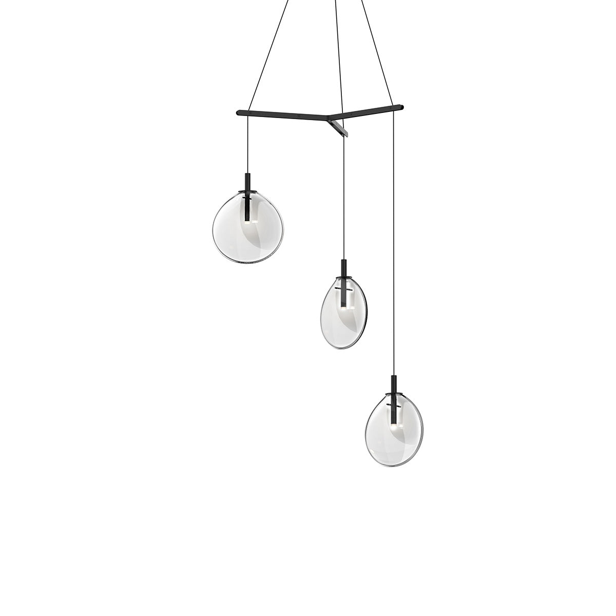 SONNEMAN, CANTINA TRI-SPREADER LED PENDANT, PENDANT LIGHT