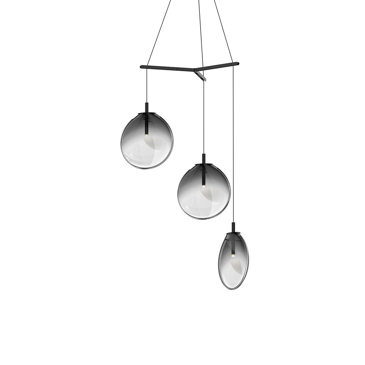 SONNEMAN, CANTINA TRI-SPREADER LED PENDANT, PENDANT LIGHT