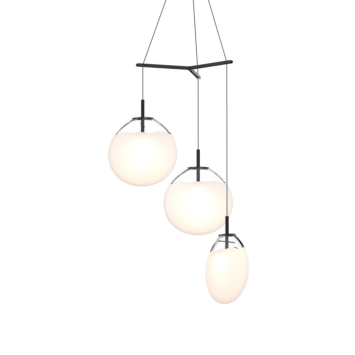 SONNEMAN, CANTINA TRI-SPREADER LED PENDANT, PENDANT LIGHT