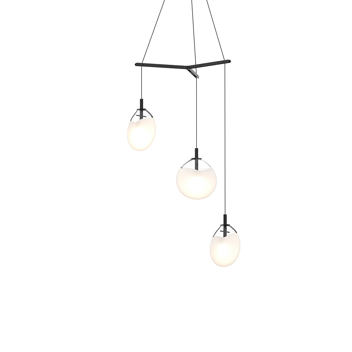 SONNEMAN, CANTINA TRI-SPREADER LED PENDANT, PENDANT LIGHT
