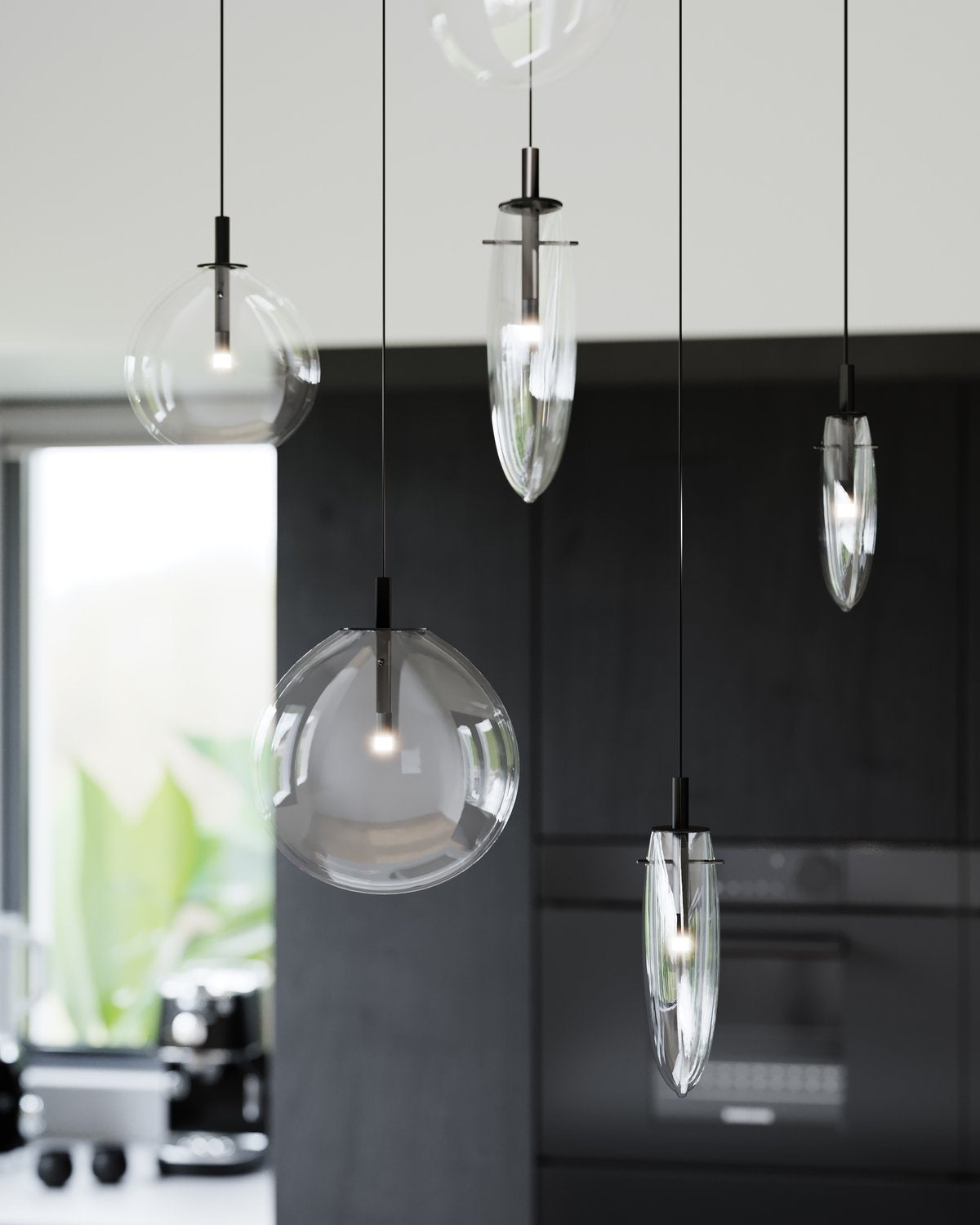 SONNEMAN, CANTINA TRI-SPREADER LED PENDANT, PENDANT LIGHT