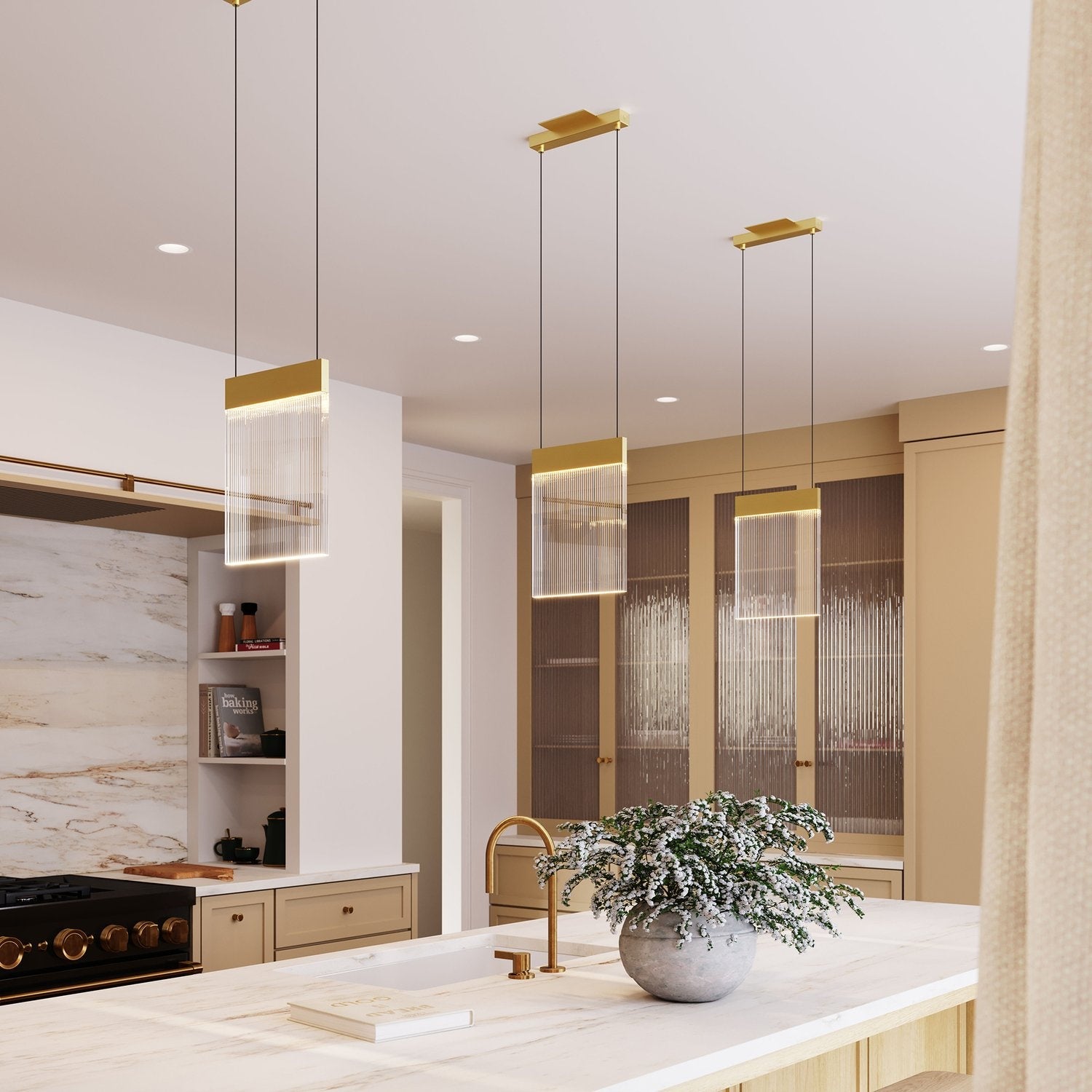 SONNEMAN, V PANELS PENDANT, PENDANT LIGHT