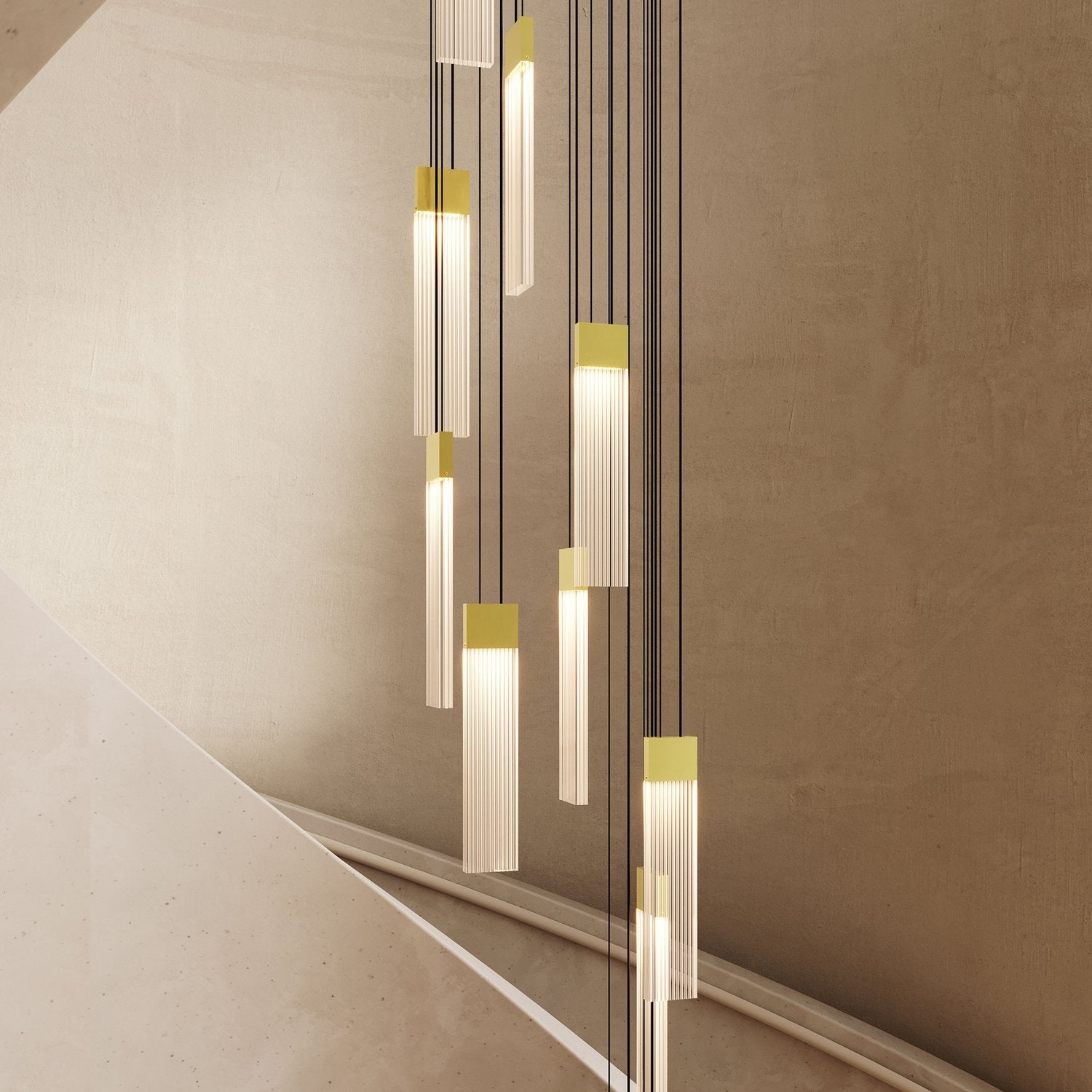 SONNEMAN, V PANELS THIN PENDANT, PENDANT LIGHT