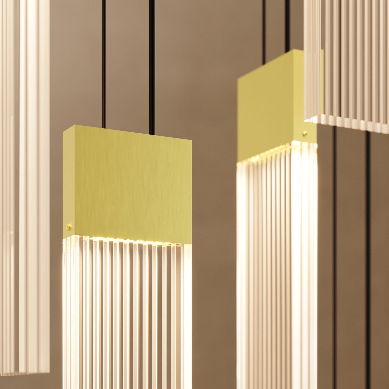 SONNEMAN, V PANELS THIN PENDANT, PENDANT LIGHT